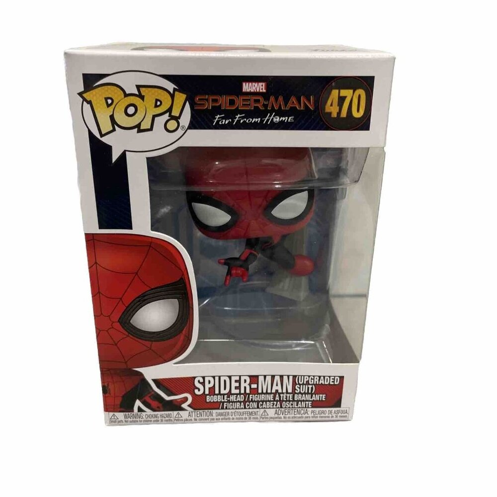 Funko Pop! Vinyl: Marvel - Spider-Man (Upgraded Suit) #470